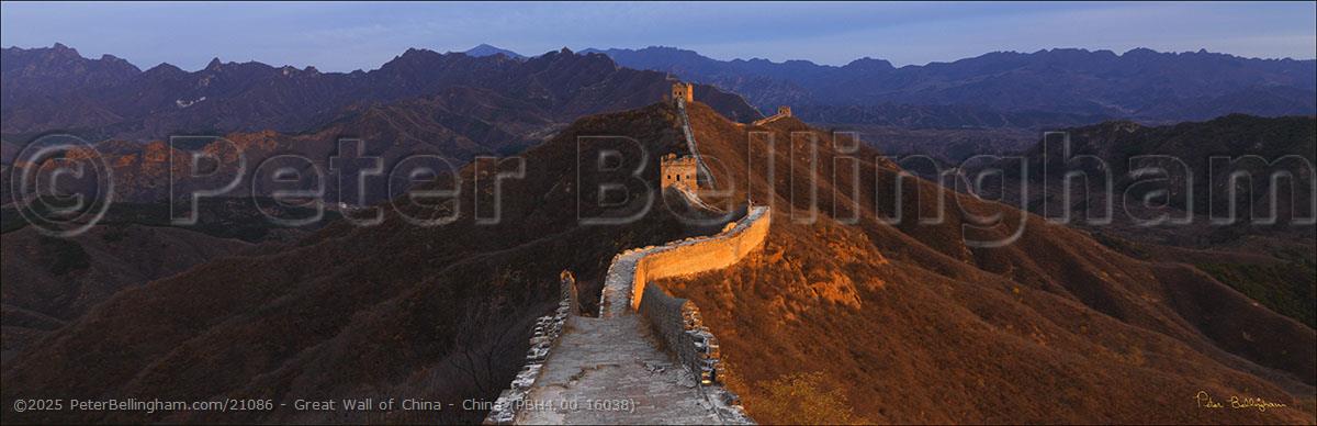 Peter Bellingham Photography Great Wall of China - China (PBH4 00 16038)